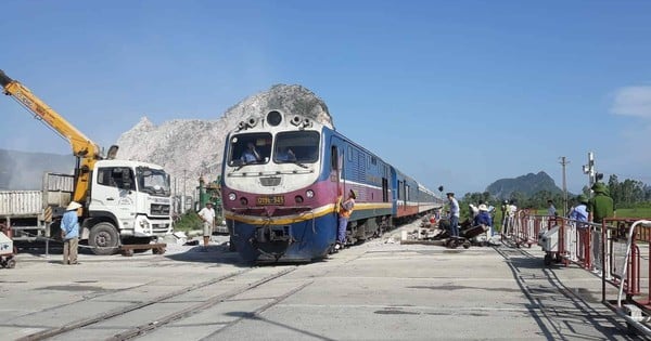 Nicht berechtigt, den Bahnübergang in Khanh Hoa wieder zu öffnen