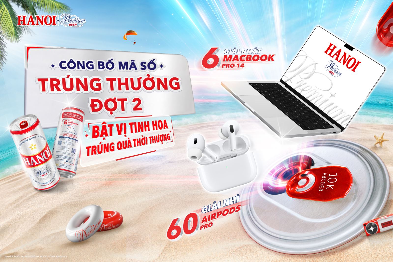 HANOI PREMIUM CÔNG BỐ DANH SÁCH KHÁCH HÀNG MAY MẮN TRÚNG THƯỞNG ĐỢT 2 CHƯƠNG TRÌNH KHUYẾN MẠI "BẬT VỊ TINH HOA, TRUNG QUÀ THỜI THƯỢNG"