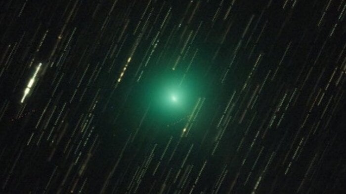 12P será el último cometa verde que pasará cerca de la Tierra el próximo año. (Crédito de la imagen: Eliot Herman)