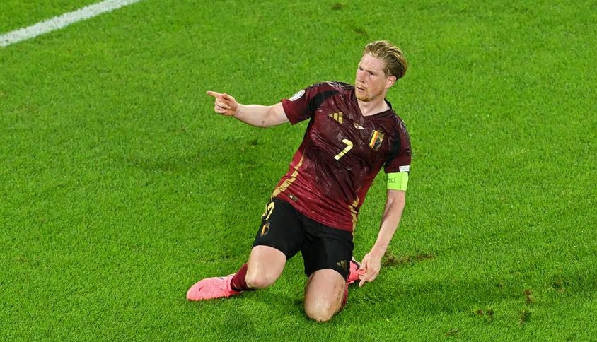 De Bruyne helps Belgium defeat Romania, EURO 2024 group E is as tense as a bowstring