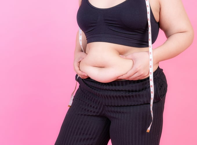 Belly fat increases the risk of many chronic diseases. Photo: Freepik