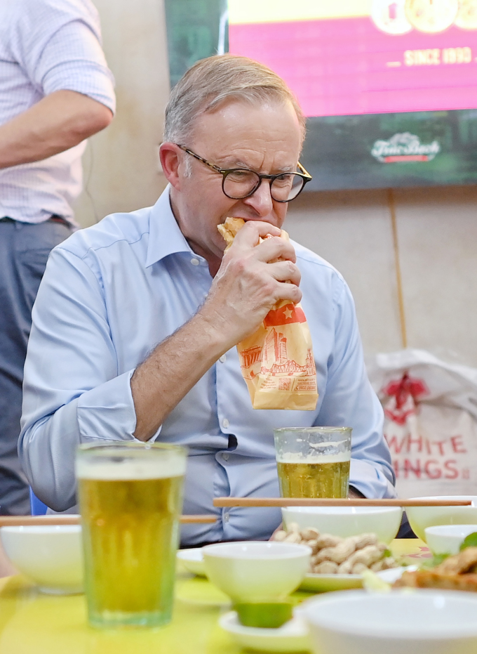 Das Sandwich des australischen Premierministers ist ein Hit