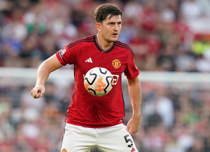 Maguire cùng Man Utd thắng cả hai trận anh đá chính cùng Man Utd từ đầu mùa này. Ảnh: Alamy