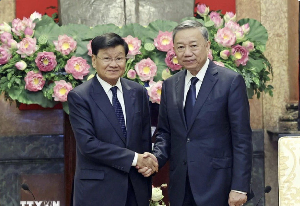 Leaders of Laos and Cambodia congratulate General Secretary and President To Lam