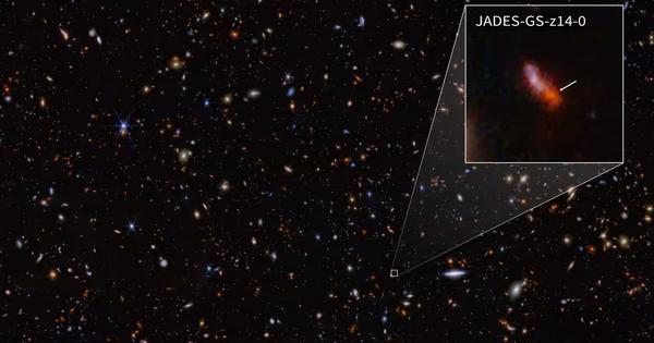 El telescopio espacial James Webb capta la galaxia más antigua y lejana jamás vista