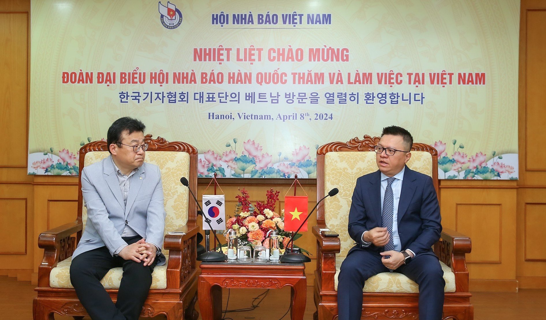 Ampliando el espacio de cooperación entre la Asociación de Periodistas de Vietnam y la Asociación de Periodistas de Corea, imagen 2