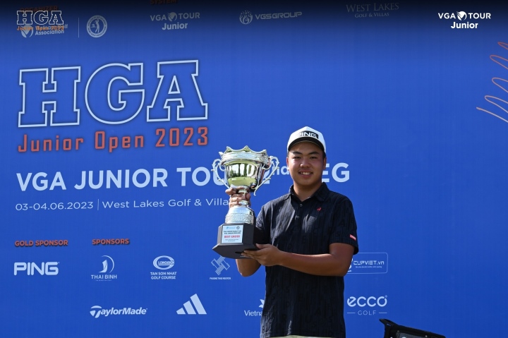 VGA Junior Tour: Nguyen Dang Minh gewann das gesamte Turnier - 1