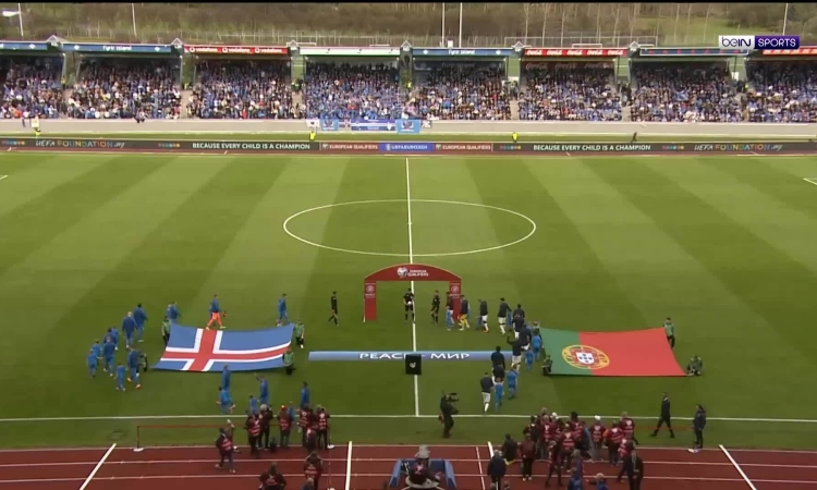 Iceland 0-1 Bồ Đào Nha