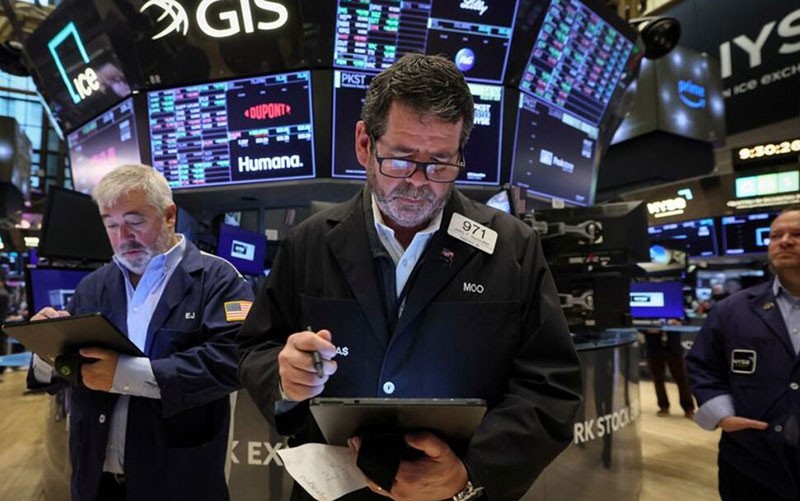 ニューヨーク証券取引所（米国）での取引セッション。 （ロイター写真）  