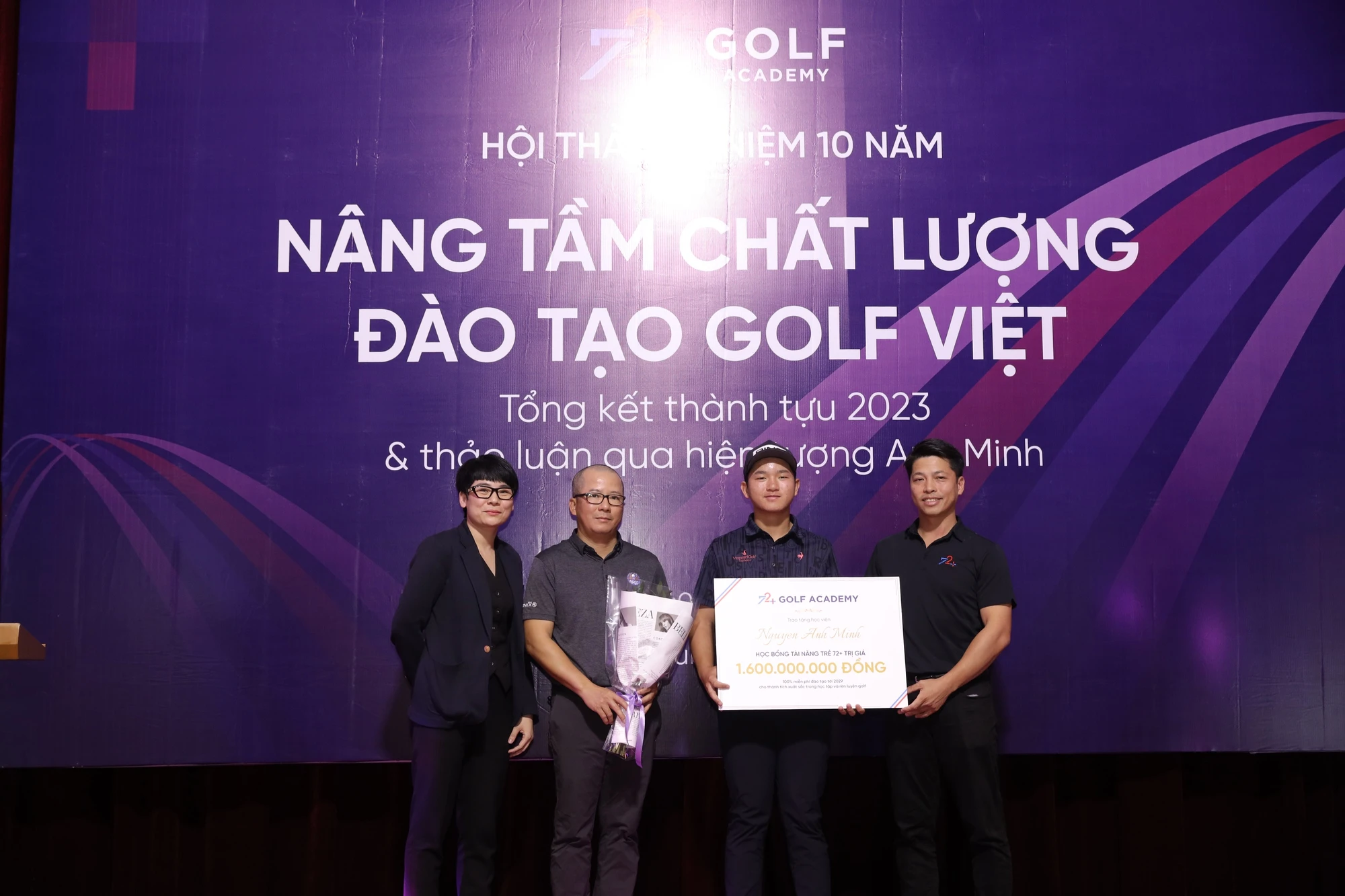 Chuyện bây giờ mới kể về tài năng trẻ môn golf Nguyễn Anh Minh - Ảnh 1.