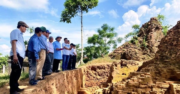 Découverte inattendue sous une tour Cham vieille de 1000 ans