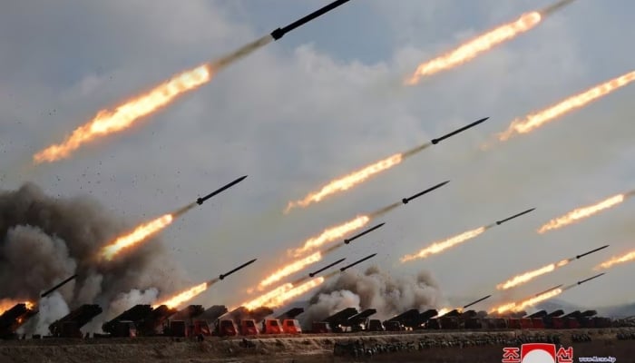 Kim Jong Un directs large-scale artillery drills in North Korea