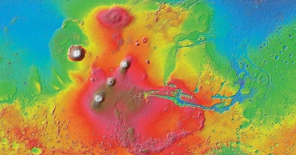 Découverte surprenante de structures cachées sous la surface de Mars