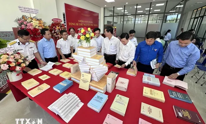 Inauguration de l'espace culturel du Secrétaire général Nguyen Phu Trong à Da Nang