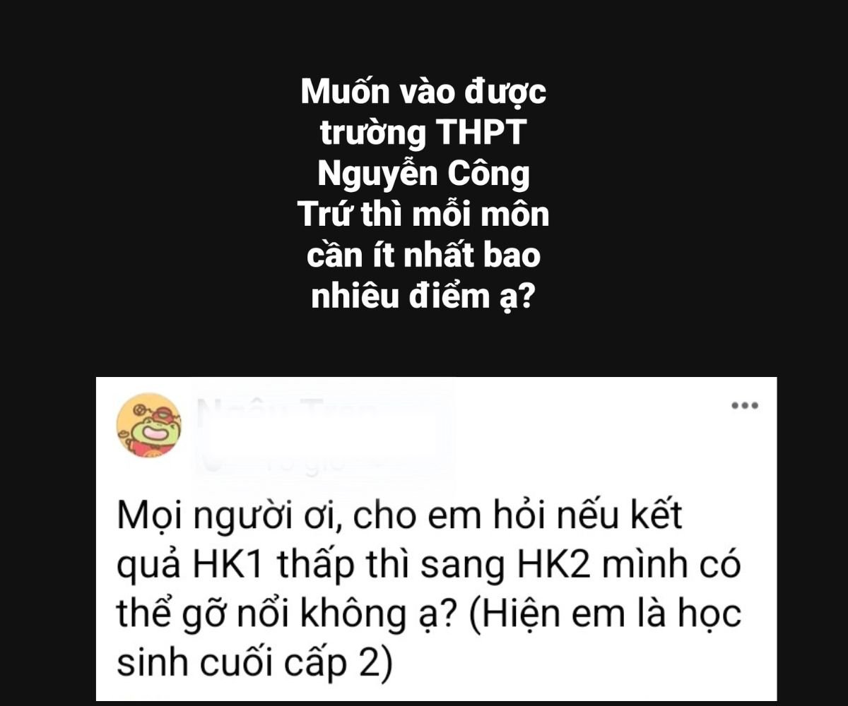 Có nên căn cứ điểm thi học kỳ làm áp lực tuyển sinh lớp 10?- Ảnh 1.