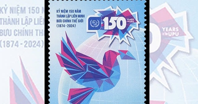 Vietnam emite sellos para celebrar el 150 aniversario de la Unión Postal Universal