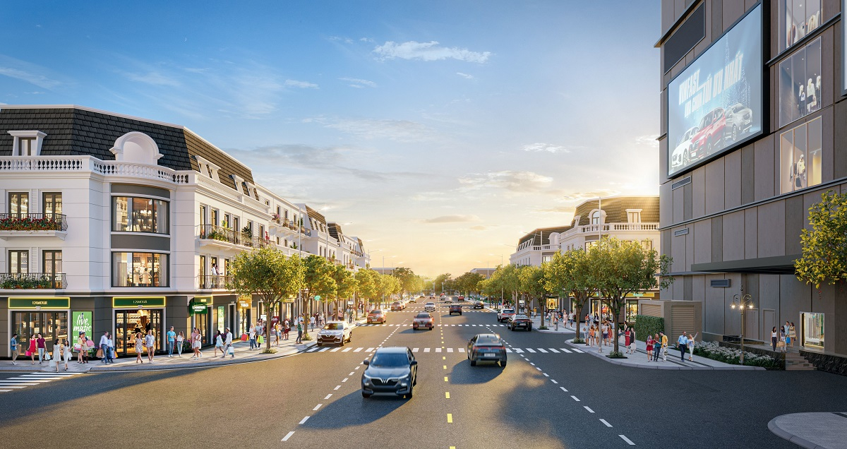 Commercial townhouses in the center of Vinh city attract business people image 2