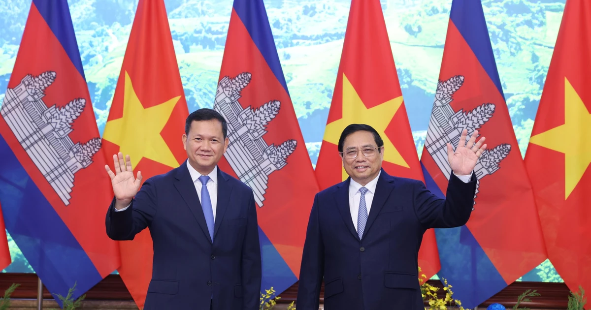 Vietnam y Camboya aspiran a alcanzar los 20 mil millones de dólares en volumen comercial bilateral