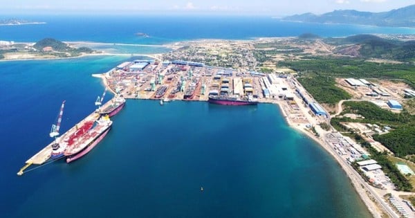 Nearly 150 billion to build more than 2km of road connecting Van Phong transit port