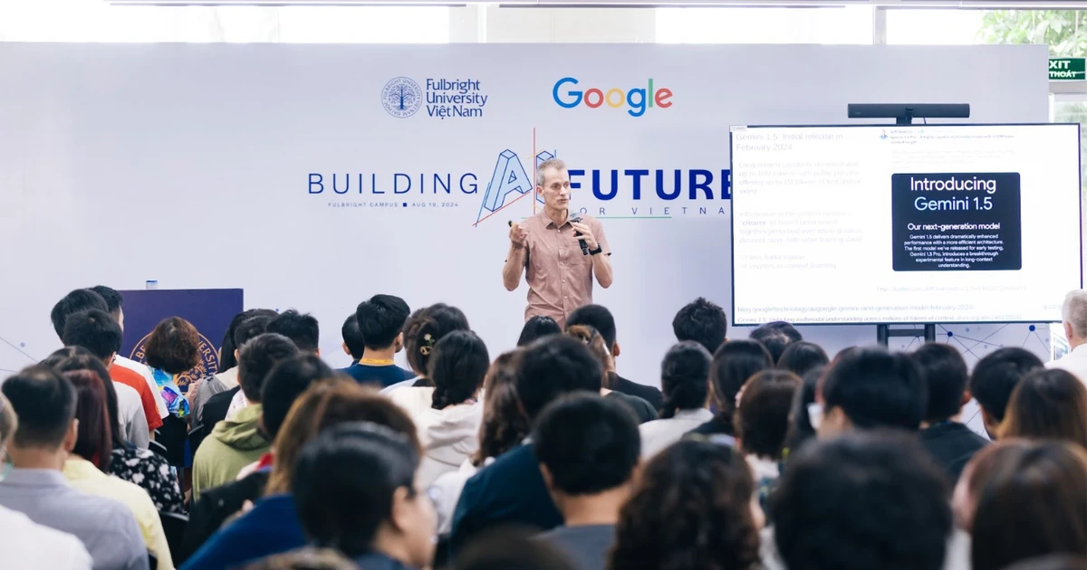 Google sponsors $1.5 million to promote AI research and training in Vietnam