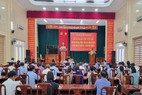 Workshop on Innovation in content and methods of operation of the Vietnam Fatherland Front and socio-political organizations in Quang Tri province