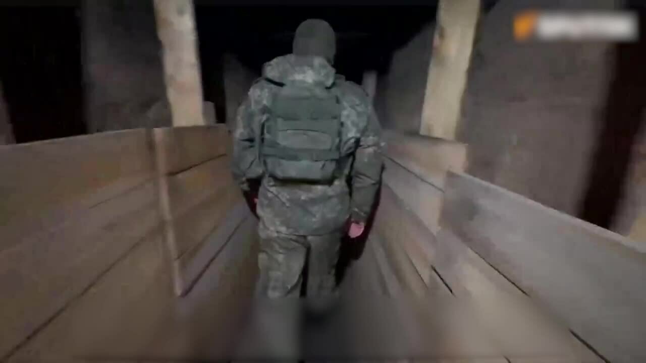 Inside Russia's 'underground city' in Kherson