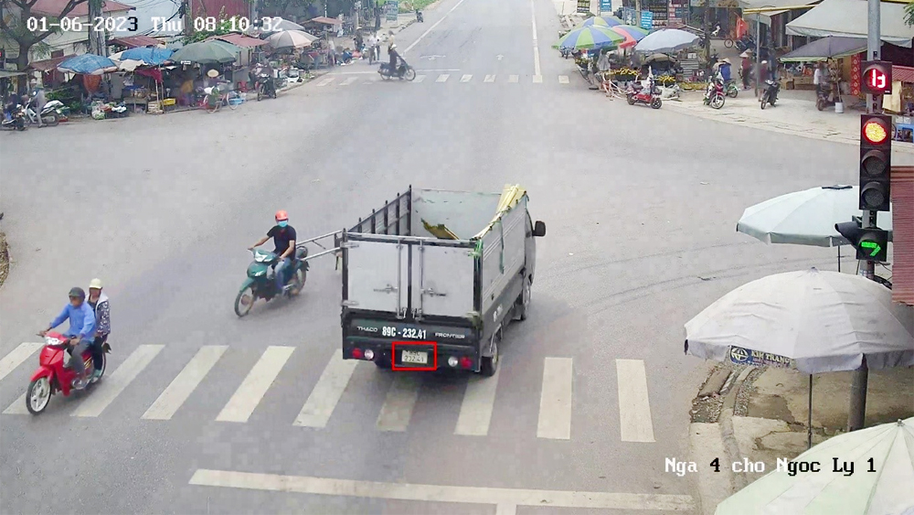 Phạt “nguội” 6 trường hợp vi phạm trật tự ATGT |=> Đăng trên báo Bắc Giang