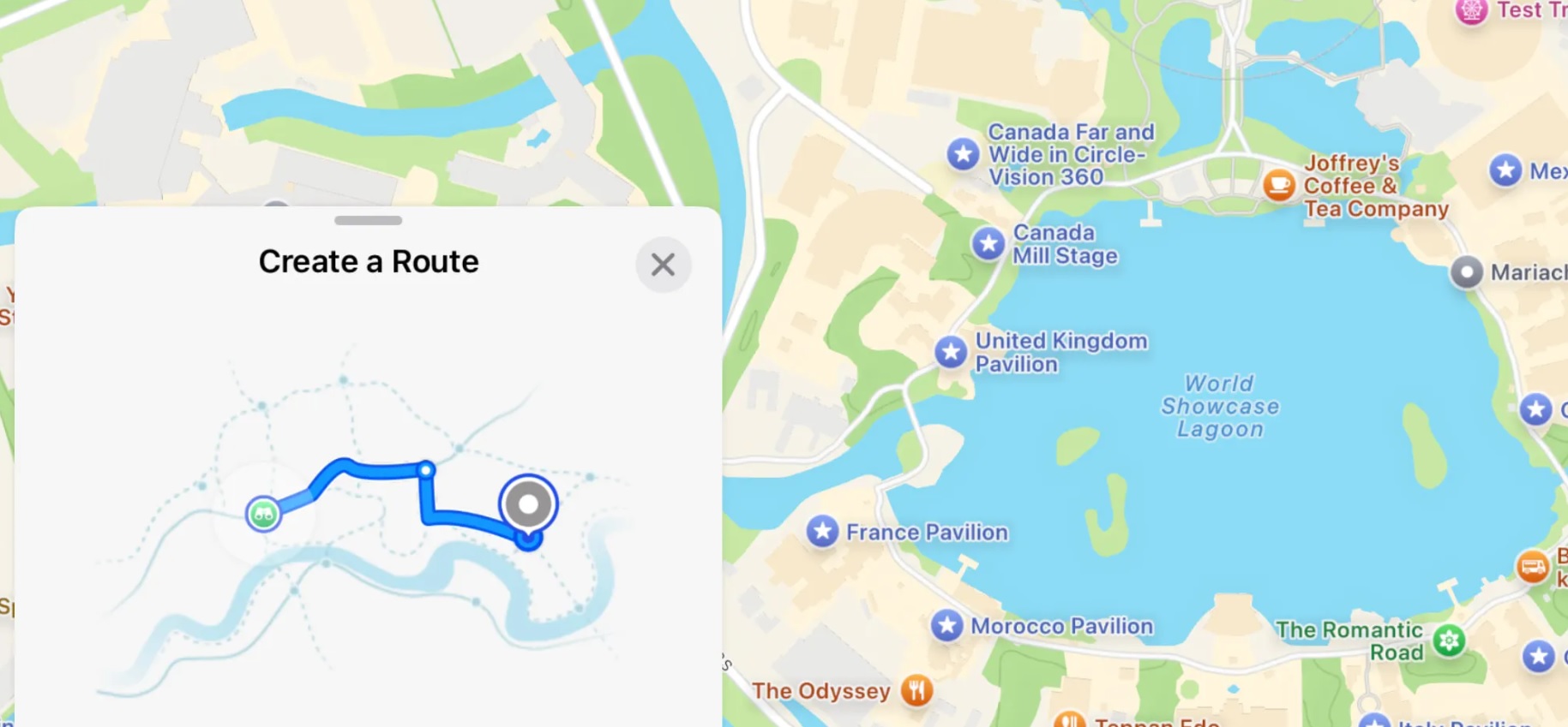 neue Durchbrüche in der Apple Maps App iOS 18 Bild 2