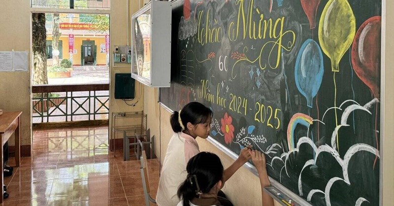 Teachers and students in the mountainous area of ​​Hoa Binh are ready for the new school year