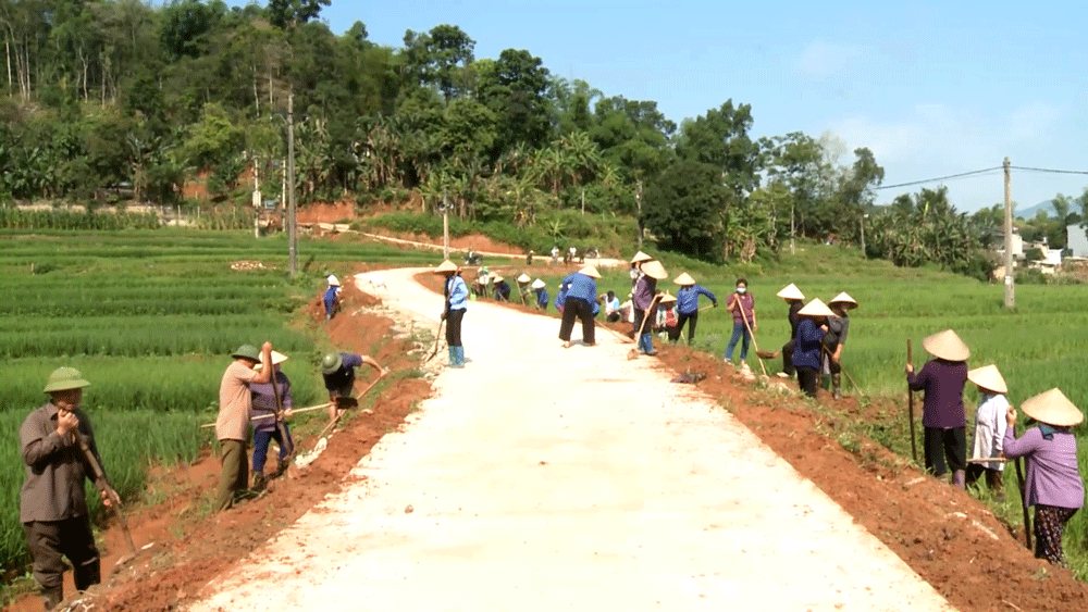 Petani Ba Be membangun daerah pedesaan baru foto 1