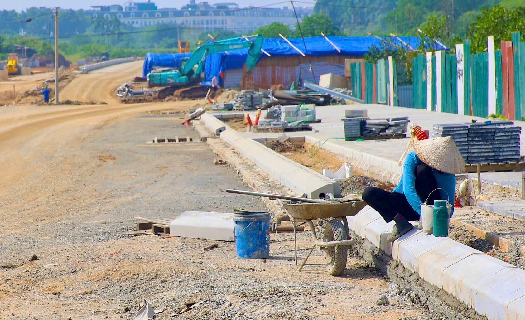 Verlängerung der Le Quang Dao Straße „Termin verpasst“, Inbetriebnahme voraussichtlich im Dezember Foto 7