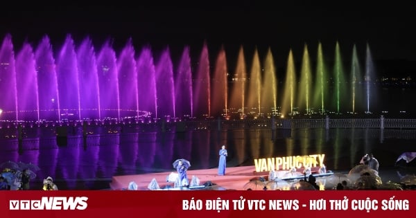 The largest water music area in Vietnam opens to welcome guests