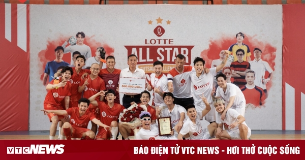 กลุ่ม LOTTE ได้รับการยอมรับจาก VFF สำหรับการสนับสนุนเชิงบวกต่อวงการฟุตบอลเวียดนาม