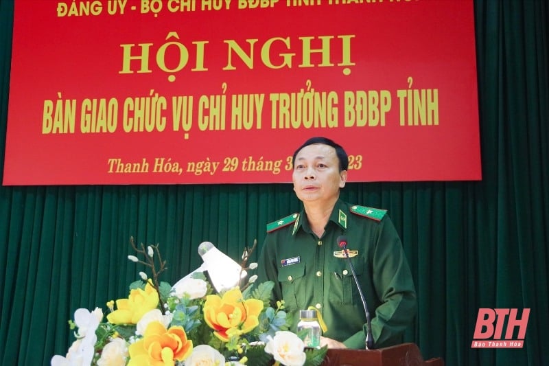 Remise du poste de commandant de la garde-frontière provinciale de Thanh Hoa