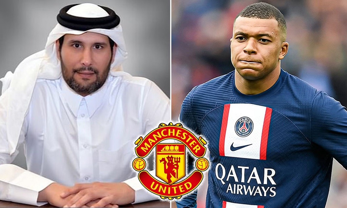 MU: Người hâm mộ hy vọng tỷ phú Sheikh Jassim sẽ ký hợp đồng với Kylian Mbappe