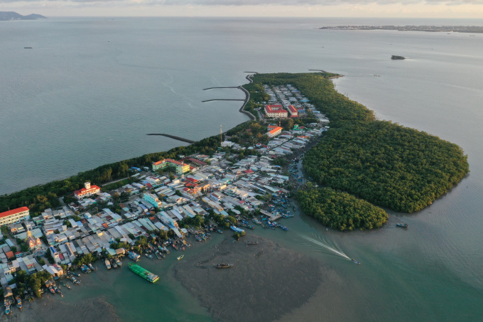 Une partie du quartier de Can Gio. Photo : Quynh Tran