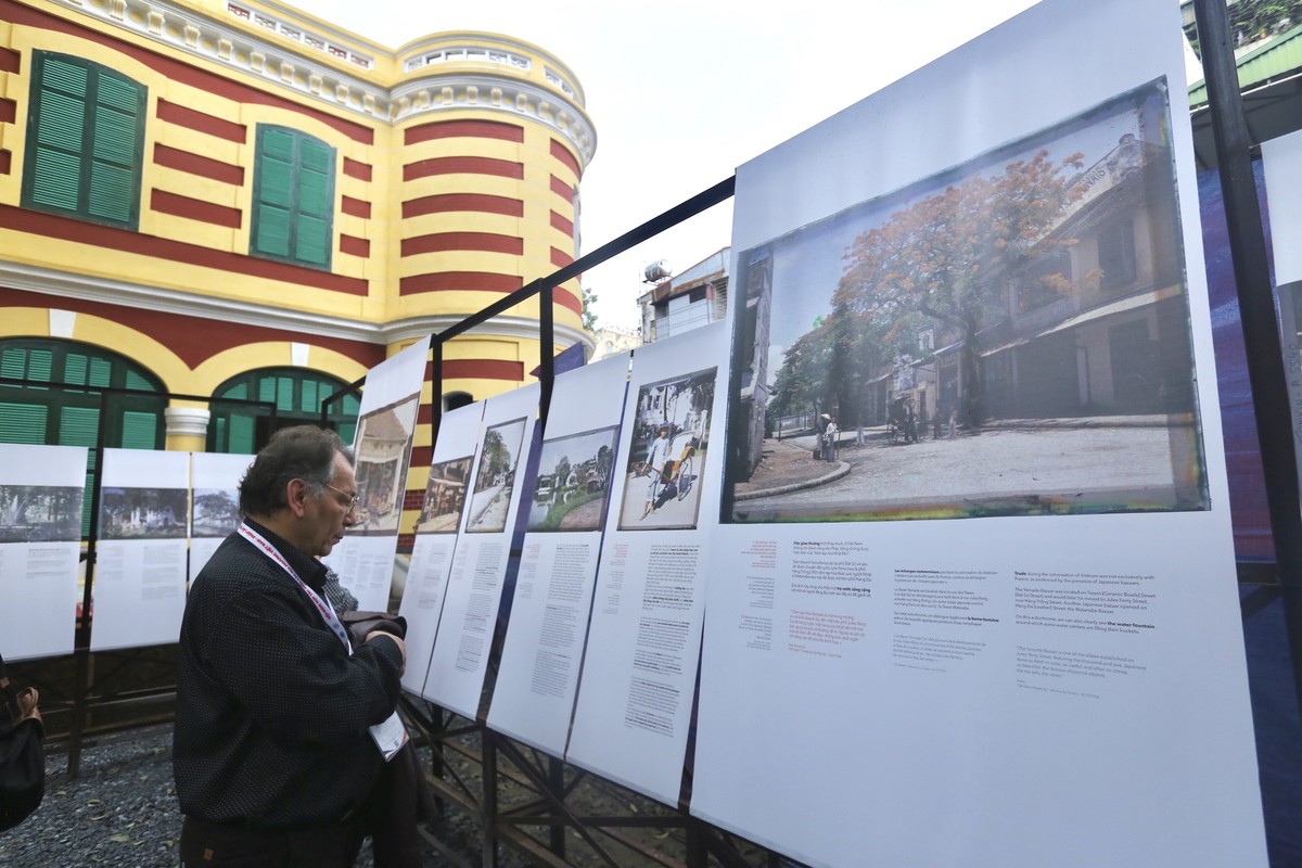 See the first 30 color photos of Hanoi taken through the lens of a Frenchman photo 13