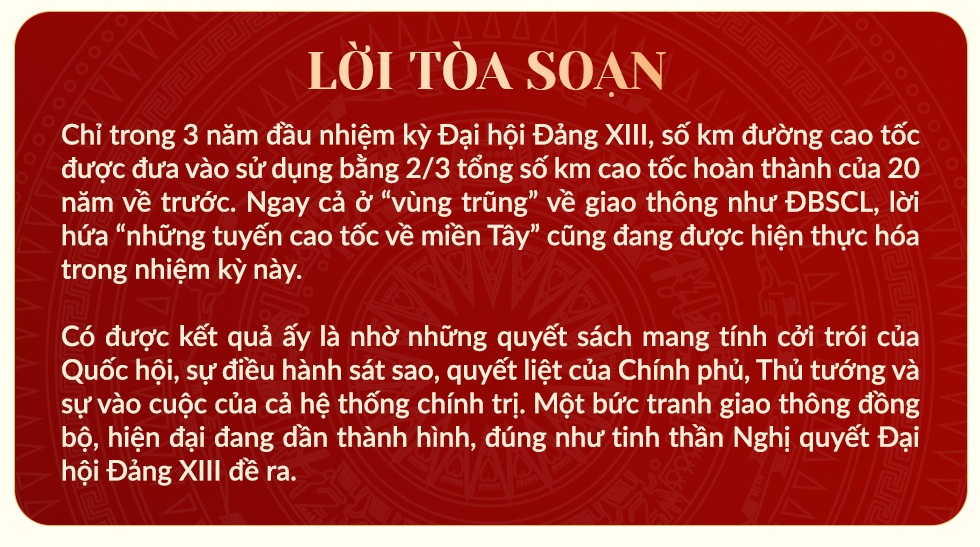 Chính sách đột phá giúp trả món nợ cao tốc cho vùng trũng ĐBSCL - 1