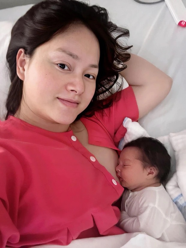 Lan Phuong hat ihre zweite Tochter zur Welt gebracht. Foto: Facebook-Figur