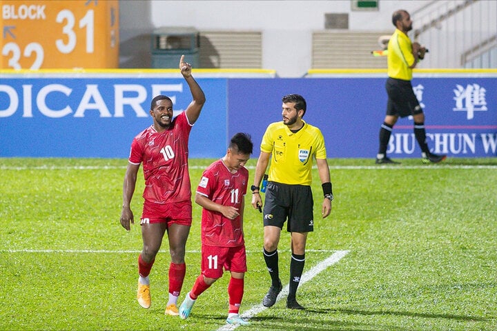 Yuri Mamute (số 10) đã đóng góp 5 bàn cho Hải Phòng FC mùa này. (Ảnh: Eurasia Sport Images/Getty)