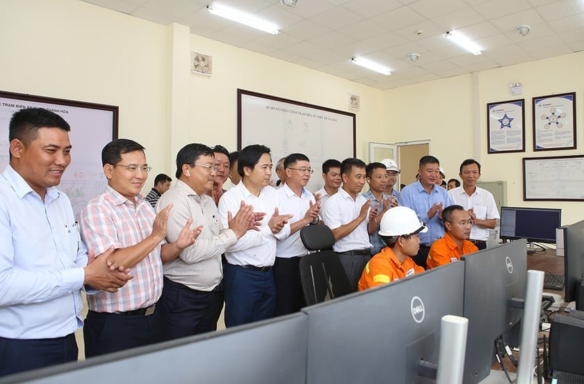 Mise sous tension du circuit 3 de la ligne 500 kV, section Quynh Luu - Thanh Hoa