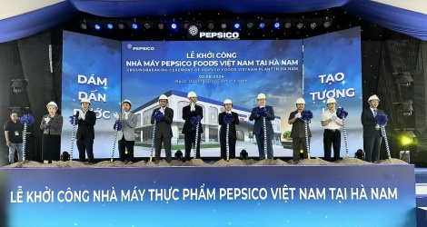 PepsiCo Foods breaks ground on $90 million factory in Ha Nam