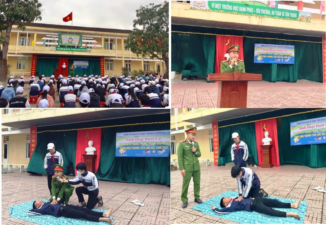 Escuela secundaria Nguyen Tat: un punto brillante en la enseñanza y el aprendizaje en el distrito de Can Loc, provincia de Ha Tinh 2