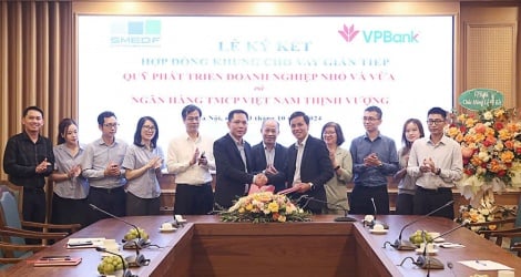 SMEDF Fund cooperates with VPBank to support businesses with low-interest loans