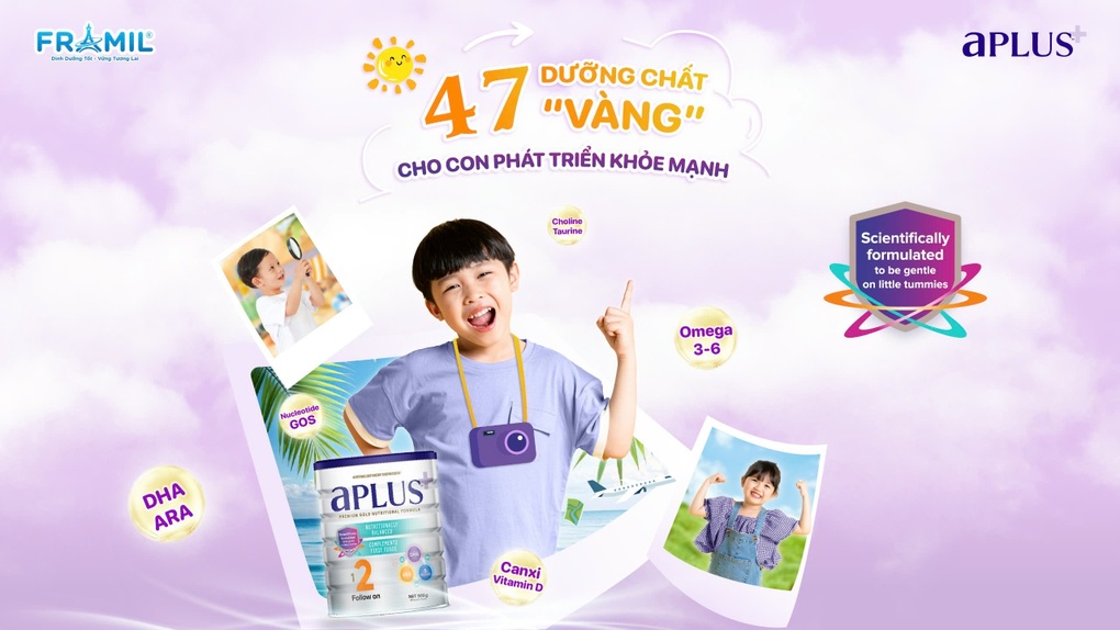 aPLUS+: Dinh dưỡng từ Úc cho con phát triển toàn diện - 2