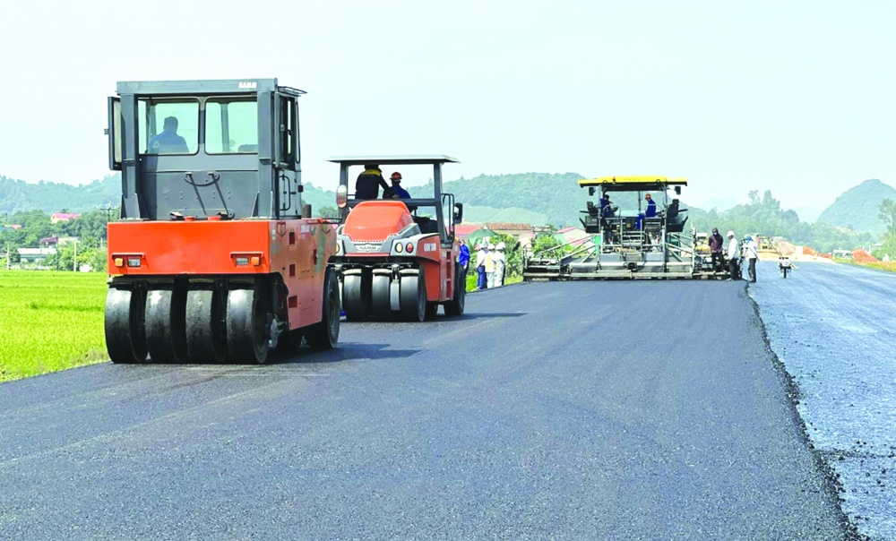 At the beginning of the year, billions were poured into many highways.