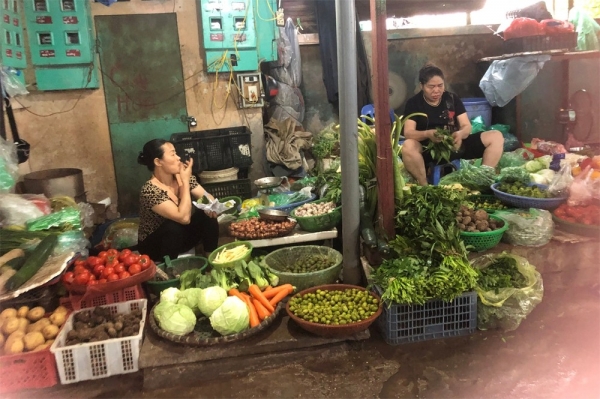 Längerer Regen, Gemüsepreise auf dem Markt steigen stark an