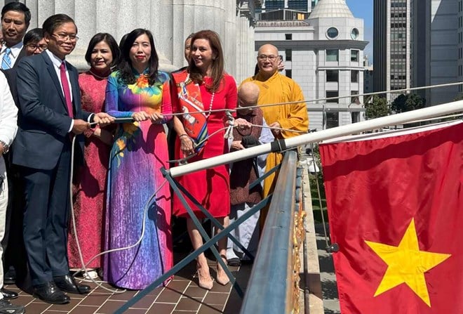 Flag Raising Ceremony to Celebrate Vietnam National Day in the US