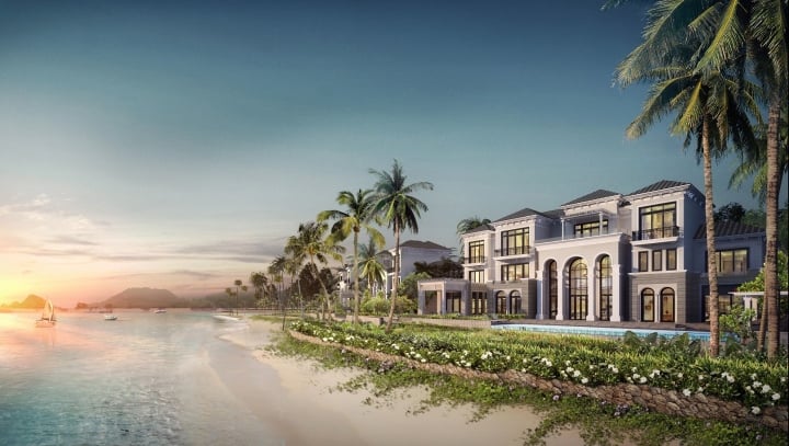 Phối cảnh Presidential Villa thuộc dự án Grand Bay Halong Villas. (Ảnh: BIM Land)