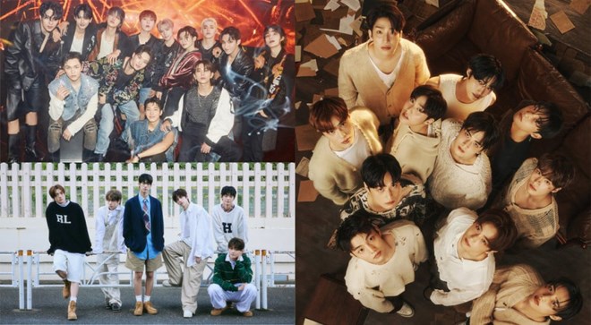Seventeen, TWS hot nhất tháng 3, BTS rớt khỏi top 5